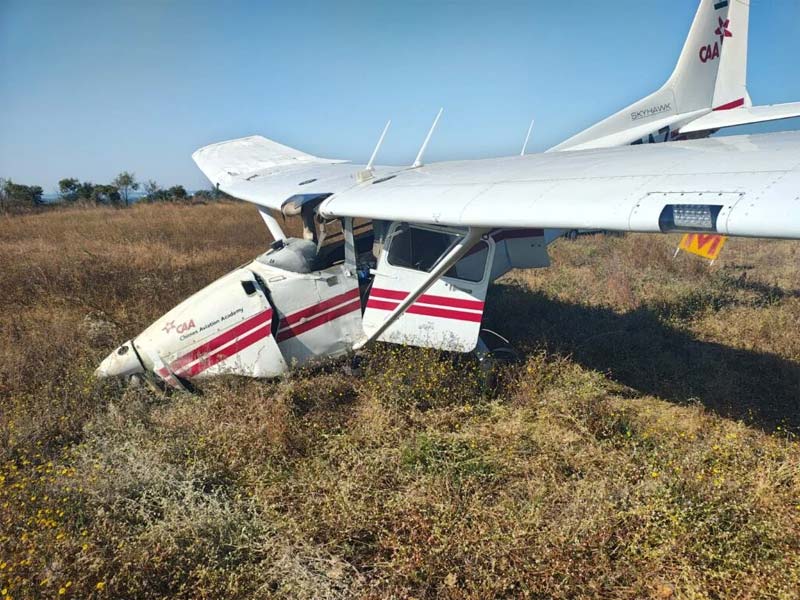 Private Plane Crash : ప్రైవేట్ విమానం క్రాష్ ల్యాండింగ్