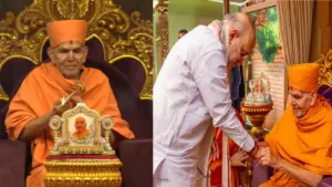 అట్టహాసంగా ప్రముఖ్ వర్ణి అమృత్ మహోత్సవం లో పాల్గొన్న అమిత్ షా