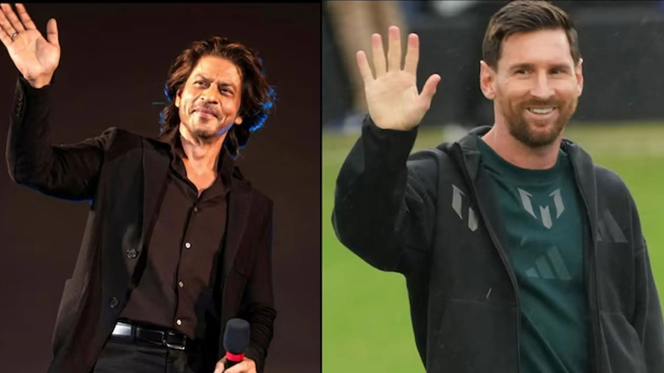 Lionel Messi: ఒకే వేదికపై మెస్సీ, షారుఖ్ ఖాన్