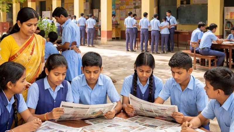 News Paper : విద్యార్థులు న్యూస్ పేపర్ చదవాల్సిందే..యూపి ప్రభుత్వం ఆదేశం