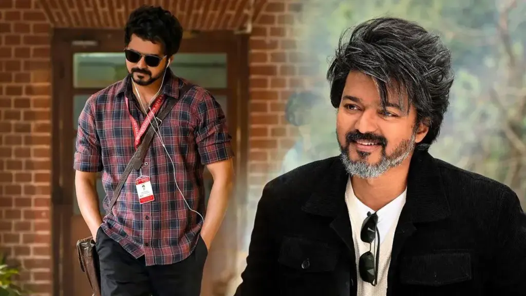 Due to the overenthusiasm of the fans, Vijay fell down