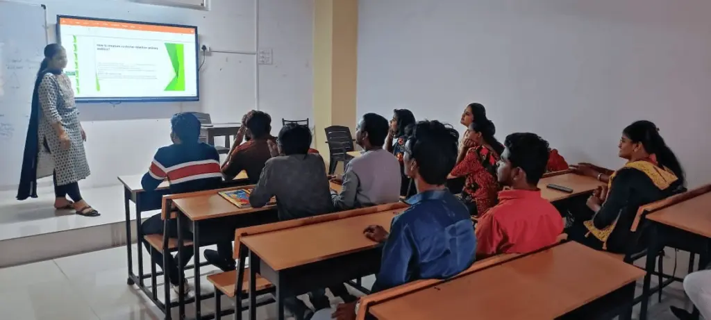 Digital classes in government junior college