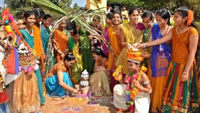 warning in Gutti during the Sankranthi festival