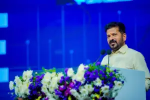 దావోస్ లో తెలంగాణ ఎఐ ఇన్నోవేషన్ హబ్ ప్రారంభం