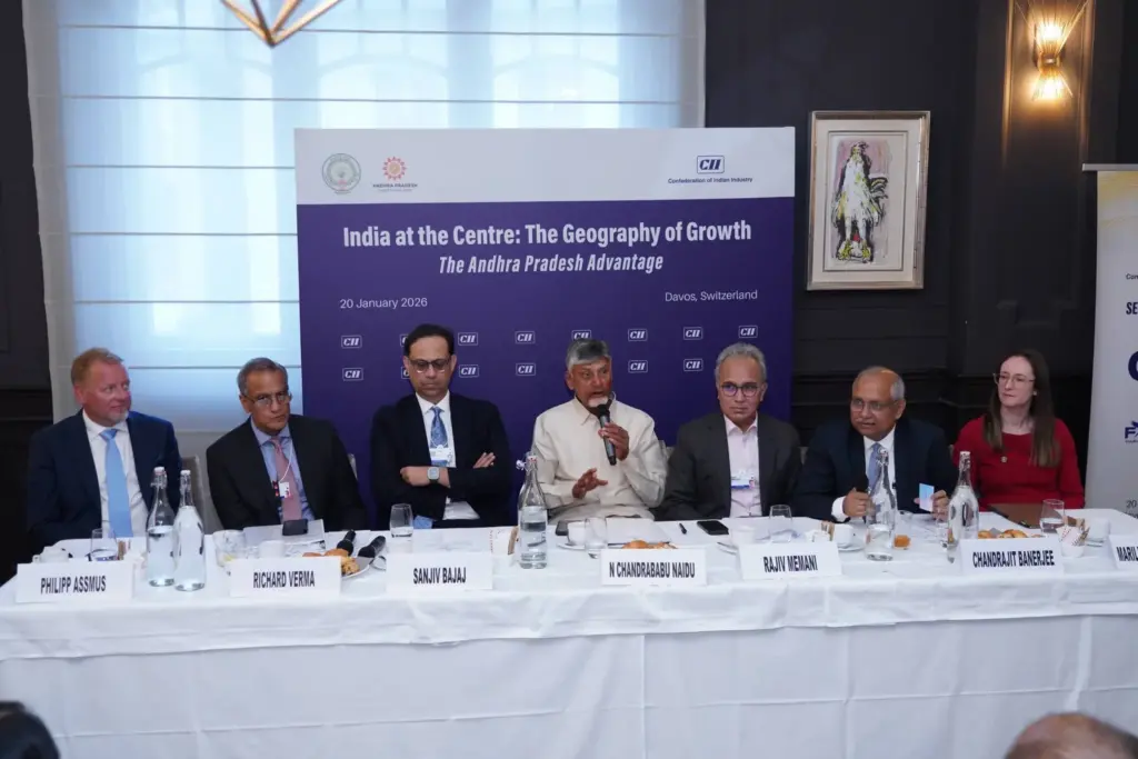 WEF: పెట్టుబడులకు ఏపీకి మించిన రాష్ట్రం లేదు..దావోస్‌లో సీఎం