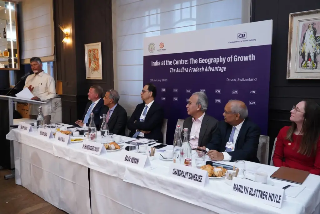 WEF: పెట్టుబడులకు ఏపీకి మించిన రాష్ట్రం లేదు..దావోస్‌లో సీఎం 