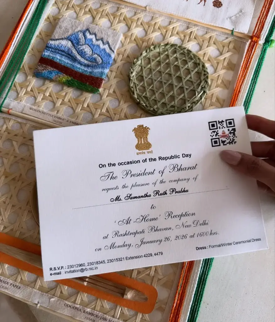 Samantha: రాష్ట్రపతి విందుకు సమంతకు ఆహ్వానం