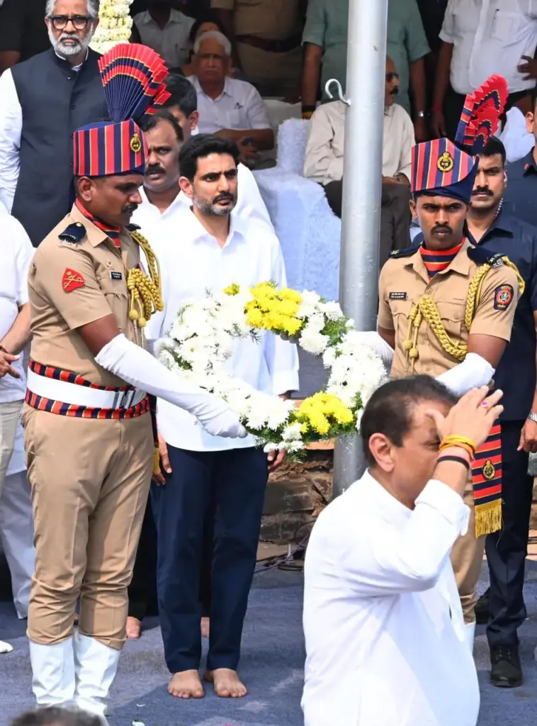 Ajit Pawar: బారామతిలో నిర్వహించిన అజిత్ పవార్ అంత్యక్రియల్లో మంత్రి లోకేశ్