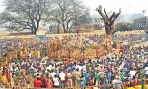 మేడారం సమ్మక్క-సారక్క మహాజాతర ప్రారంభం..