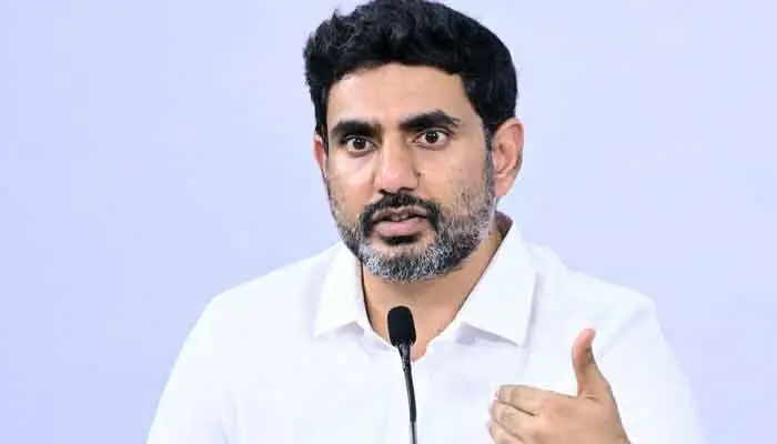 AP: భోగాపురం ఎయిర్‌పోర్టుకు తొలి విమానం..నారా లోకేశ్ స్పందన