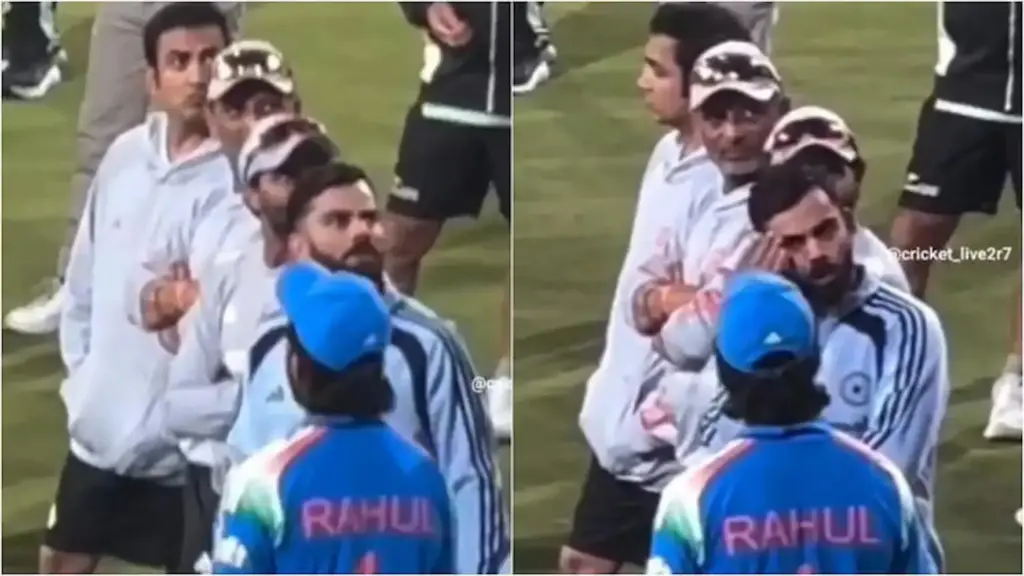 Viral Video: 'Down, down' slogans against Gambhir in the stadium… Kohli shocked