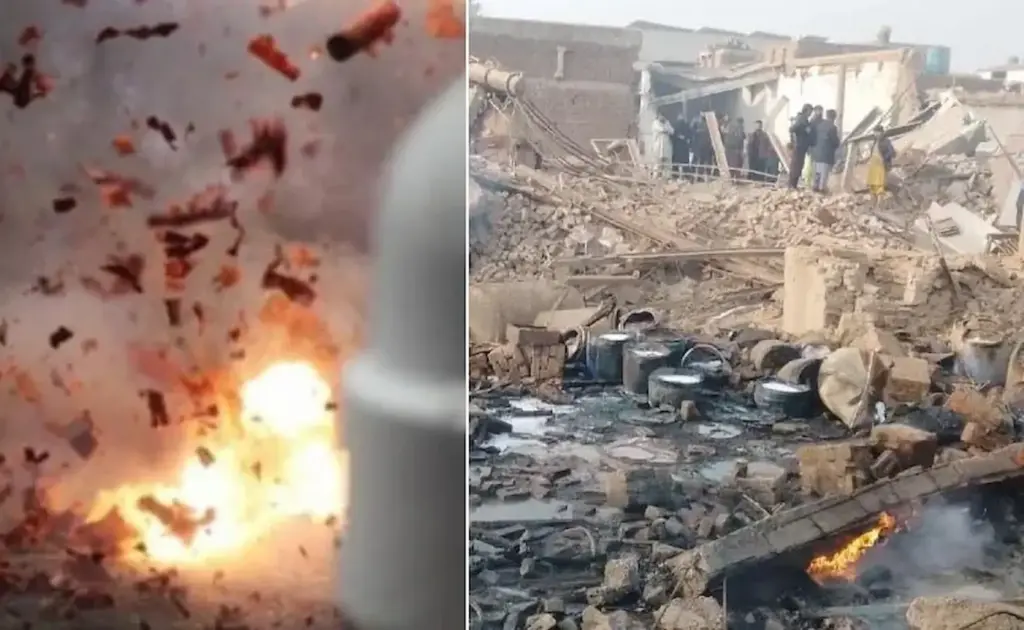 Pakistan: సిలిండర్ పేలి .. వధూవరులతో సహా 8 మంది మృతి