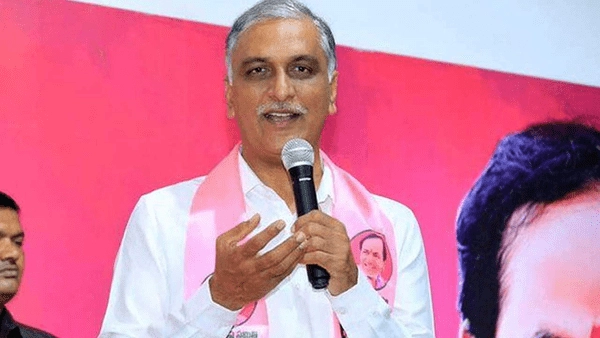 Harish Rao lashed out at MLA Sampath Kumar