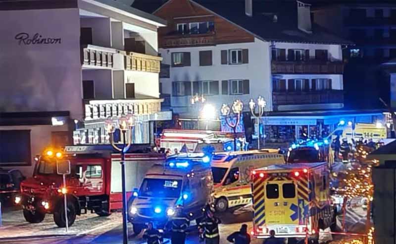 Huge Explosion : నూతన సంవత్సర వేడుకల వేళ స్విట్జర్లాండ్లో భారీ పేలుడు