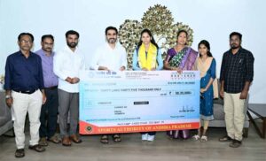 జ్యోతి యర్రాజీని కలవడం ఎంతో సంతోషాన్నిచ్చింది – మంత్రి లోకేశ్