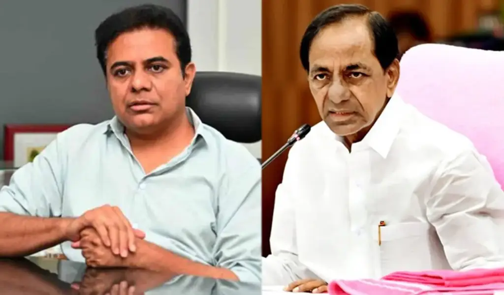 Telangana: కేసీఆర్ తో KTR భేటీ