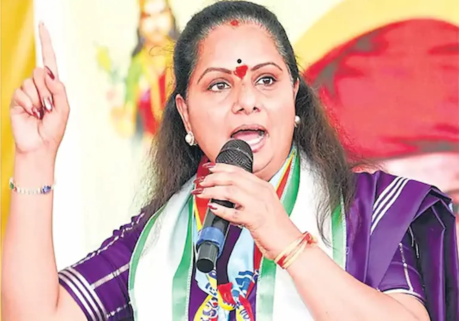 Kavitha's sensational decision