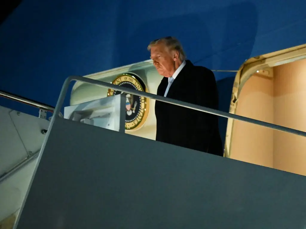 Davos: ట్రంప్ విమానంలో సాంకేతిక సమస్య.. మేరీలాండ్‌లో ల్యాండింగ్