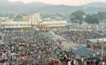 crowd of devotees in Tirumala is moderate