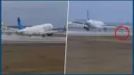 రన్‌వేపై పడిపోయిన విమానం.. పైలట్‌ అప్రమత్తతో తప్పిన ప్రమాదం