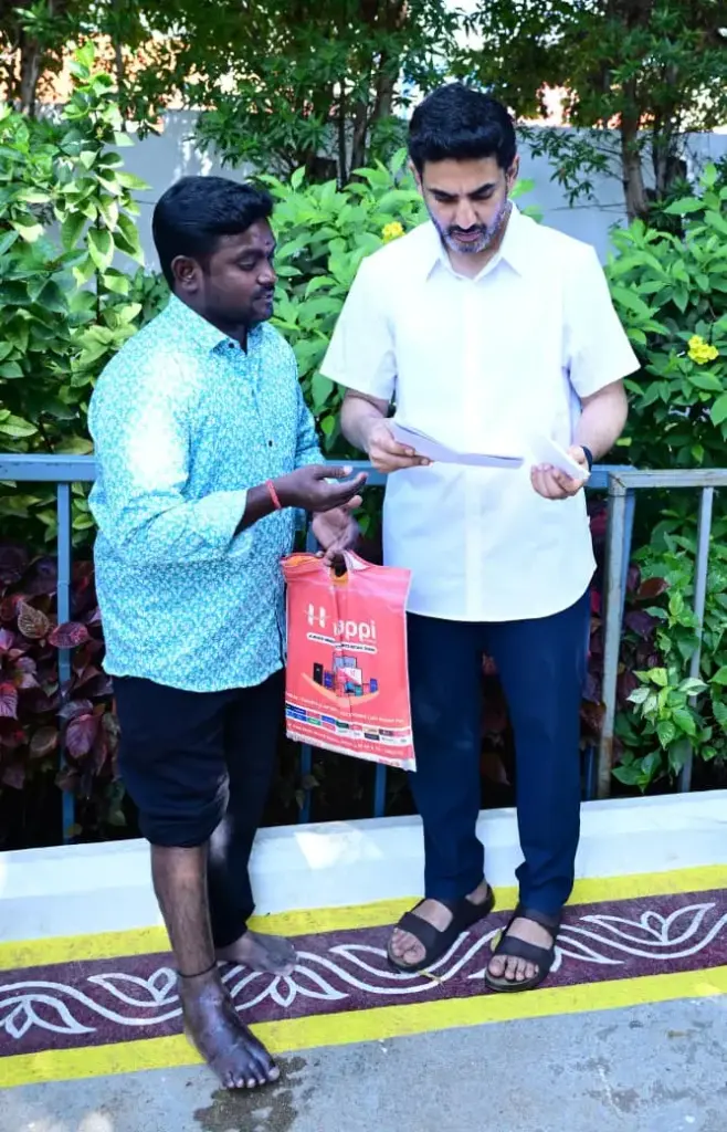 Naravaripalle: Nara Lokesh's 81st day Praja Darbar