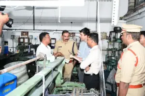 సీఎం చంద్రబాబు నగరి పర్యటన ఏర్పాట్ల పరిశీలన