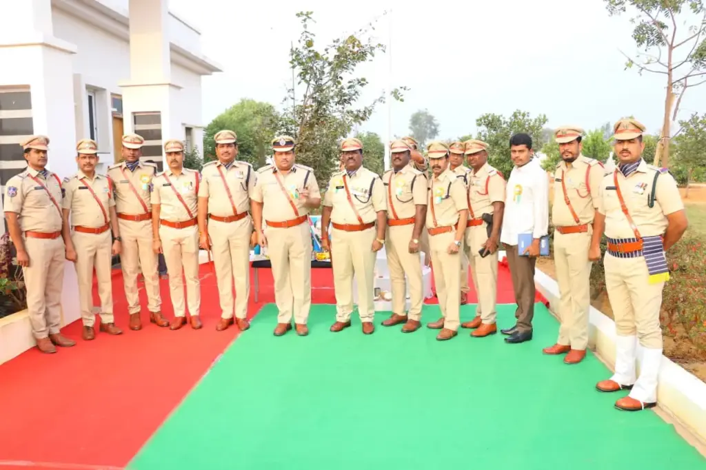 Medak: 77th Republic Day celebrations at the camp office