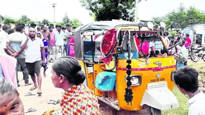 Road accident in NTR district