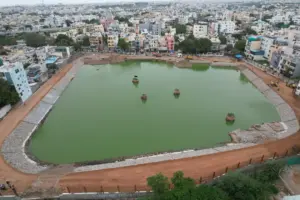 బతుకమ్మ కుంటకు ఆ కాంగ్రెస్ నేత పేరు ?