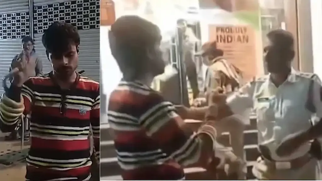 Hyderabad: Auto driver threatens police with snake