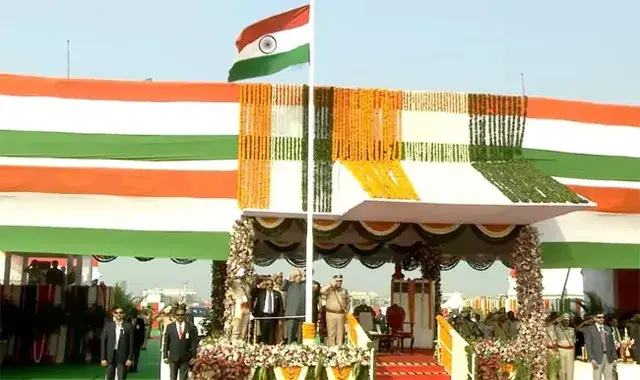 AP: First-ever Republic Day celebrations in Amaravati.. Governor unfurls the national flag