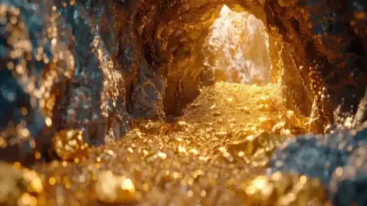 వెలుగులోకి వేయి టన్నుల బంగారు నిక్షేపాల గని
