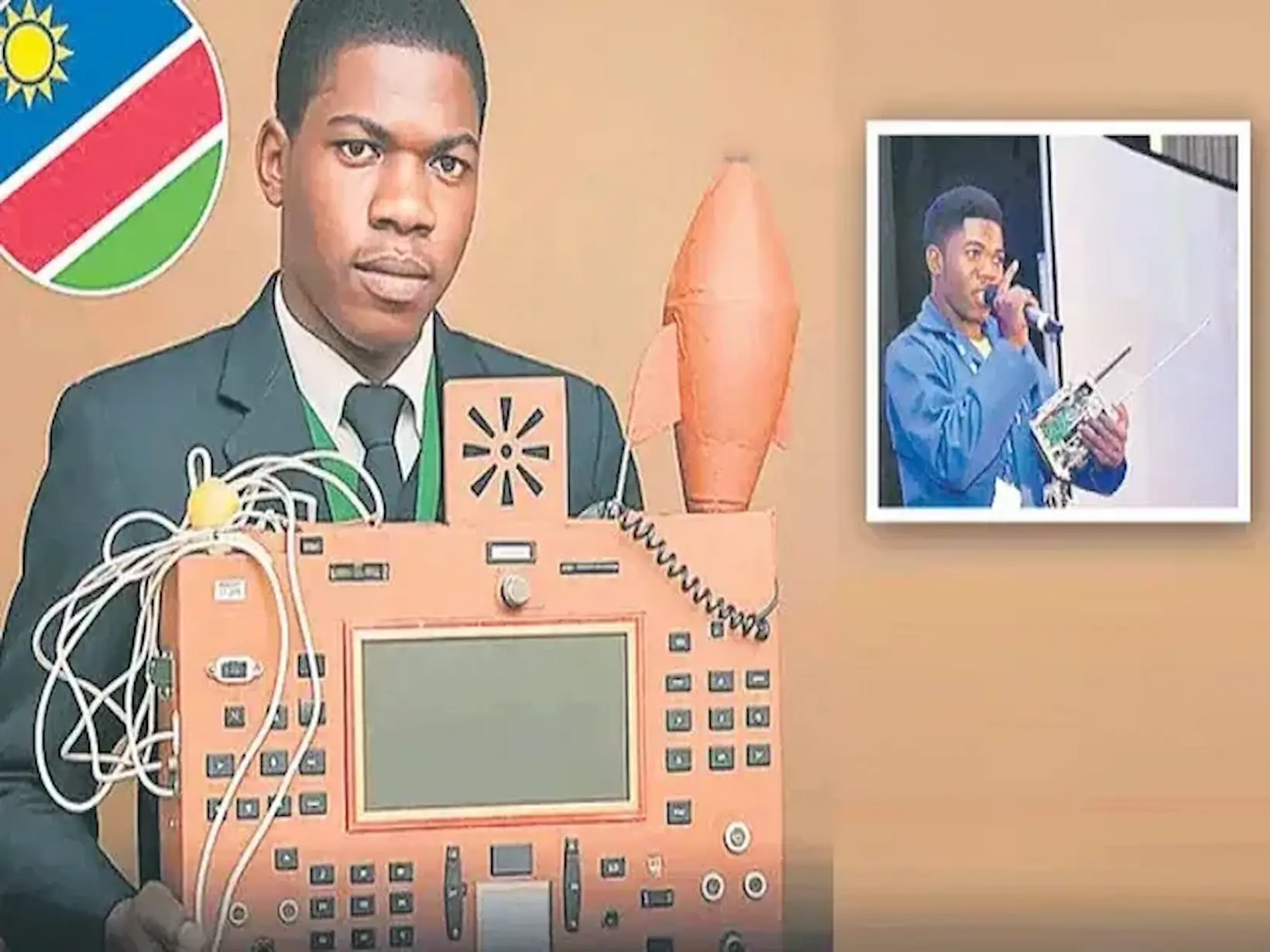 Namibia: సిమ్ లేకుండా మాట్లాడే ఫోన్ కనిపెట్టిన యువకుడు