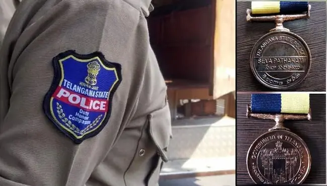 Telangana Police: పోలీసు సేవలకు గుర్తింపు.. న్యూ ఇయర్ సందర్భంగా పతకాలు