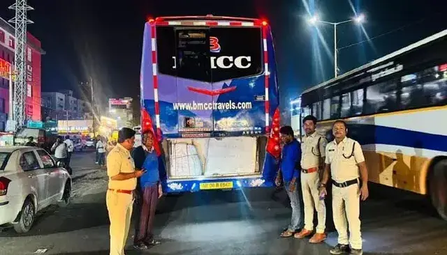 Transport Department: 75 ప్రైవేట్ బస్సుల పై కేసులు