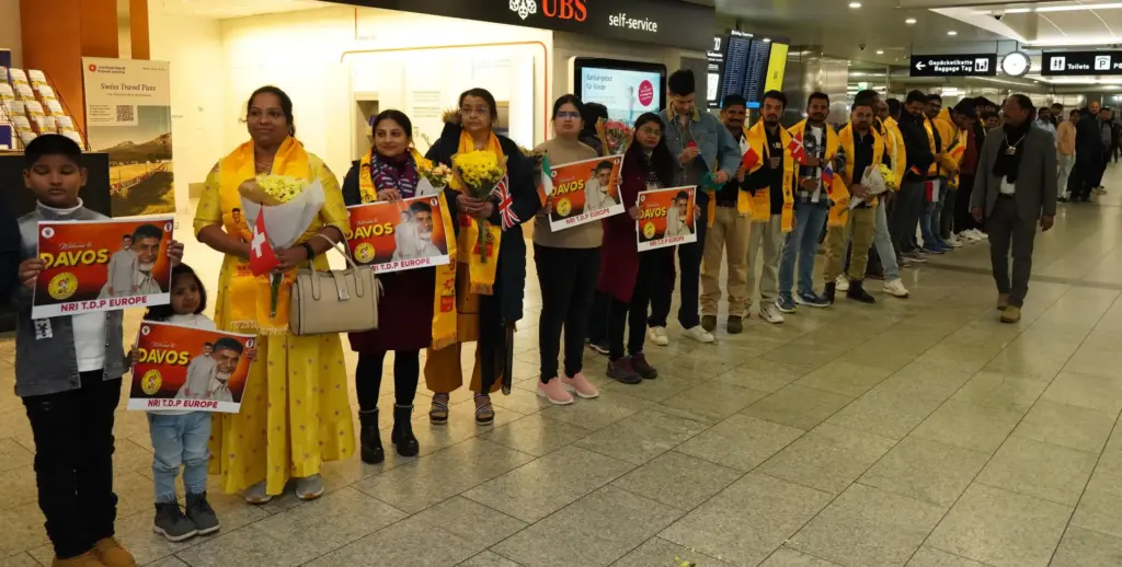 Davos: Singapore President meets CM Chandrababu Naidu