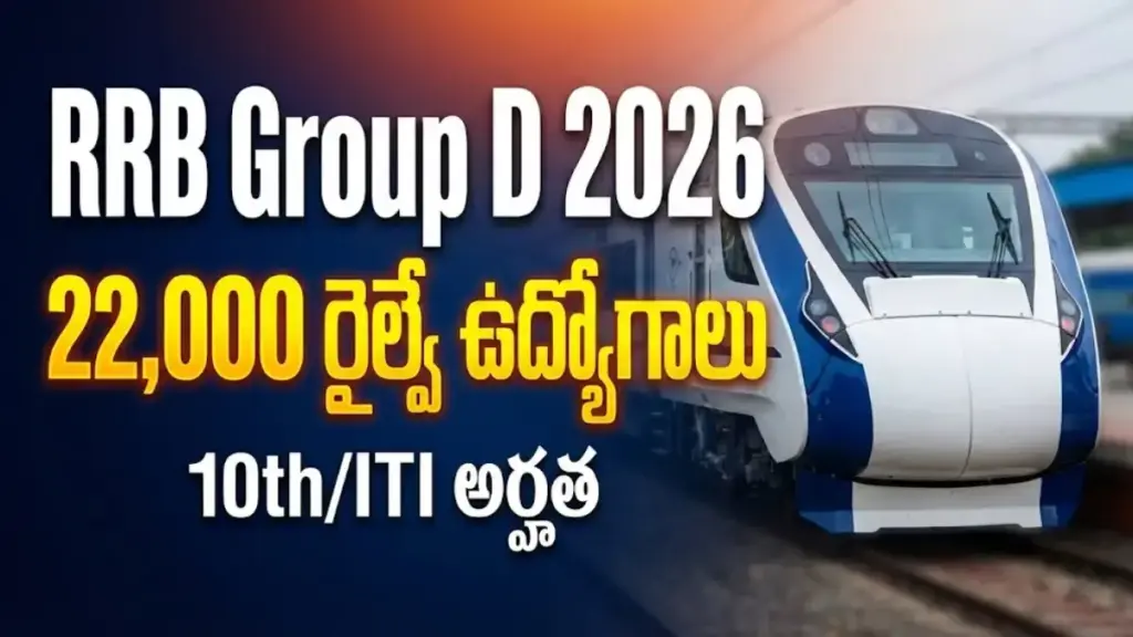 RRB Group D Recruitment: 22,000 ఉద్యోగాల భర్తీకి నోటిఫికేషన్