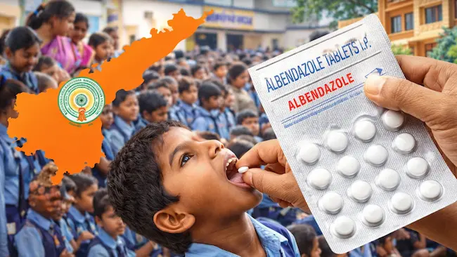 AndhraPradesh: ఫిబ్రవరి 17న విద్యార్థులకు ఆల్బెండజోల్ ఉచిత పంపిణీ