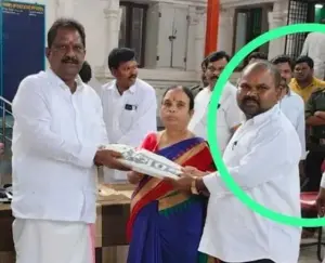 కసాపురం ఆలయ ఉద్యోగి గుండెపోటుతో మృతి