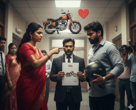 Karnataka: Is this crazy? Husband gets divorced for not being able to ride a bullet bike..