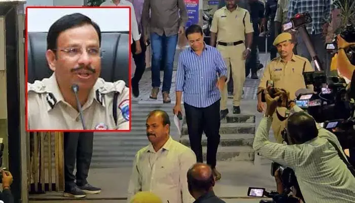 Phone Tapping Case: కేటీఆర్‌ను ఒంటరిగానే విచారించాం : సజ్జనార్