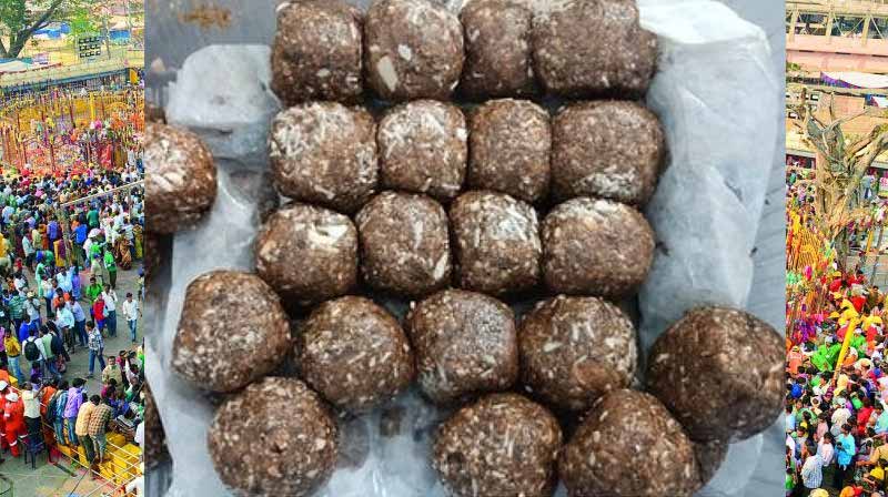 Medaram : మేడారం జాతర లో ప్రసాదంగా ఇప్పపువ్వు లడ్డు