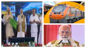 అమృత్ భారత్ ఎక్స్‌ప్రెస్ రైళ్లను ప్రారంభించిన ప్రధాని మోదీ