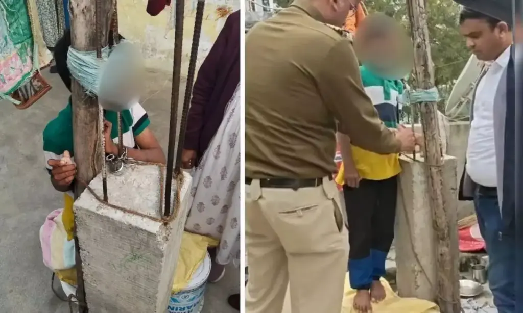 Nagpur: రెండు నెలలుగా బాలుడిని గొలుసుతో కట్టేసిన తల్లిదండ్రులు..కేసు నమోదు