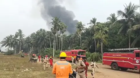 కోనసీమలో భారీ అగ్నిప్రమాదం..  అప్రమత్తం అయిన ప్రభుత్వం