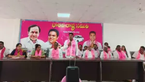 కొత్తగూడెంలో కేటీఆర్ పర్యటనను విజయవంతం చేయాలి