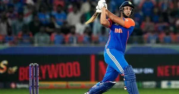 IND vs NZ: Shivam Dubey's six.. the ball traveled 100 meters