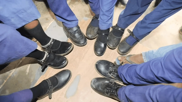 Slippers should be distributed instead of shoes