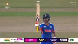 అభిషేక్ శర్మ డకౌట్.. ఇషాన్ హాఫ్ సెంచరీ