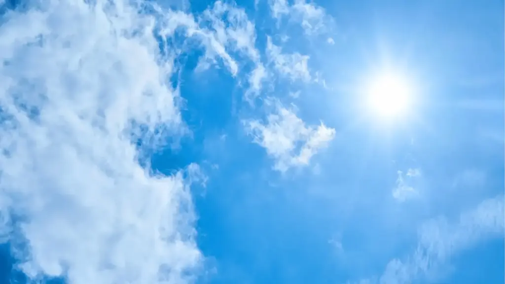 Higher than normal temperatures in February